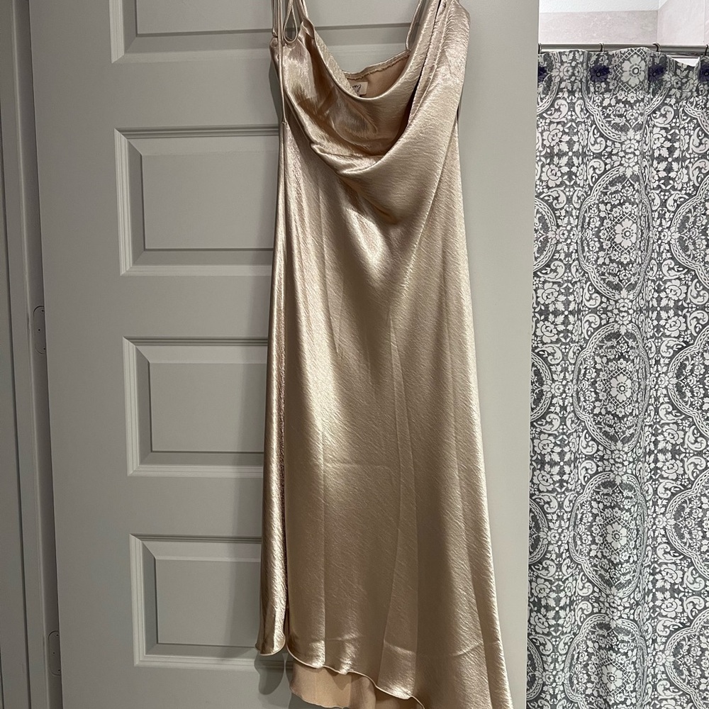 Elegant Satin Slip Dress